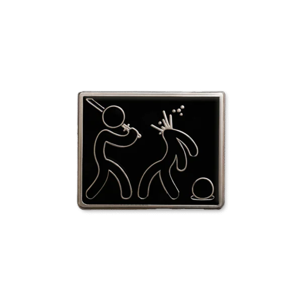 KILLIN' IT METAL PIN SQUARE (SMPB-001)