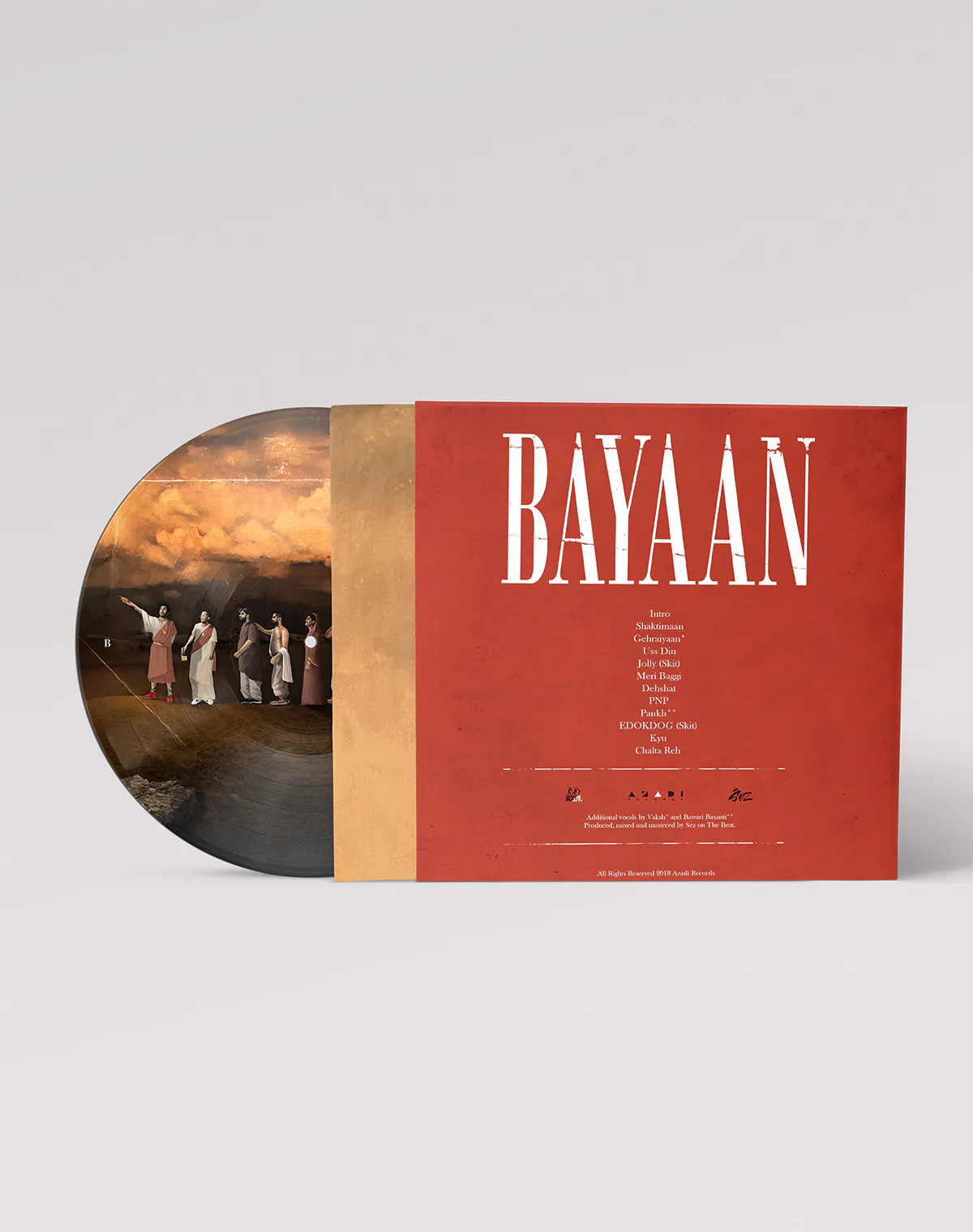 BAYAAN 12" PICTURE DISK SIGNED VINYL (SMVI-002) - Image 2