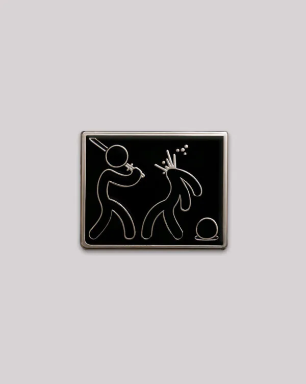KILLIN' IT METAL PIN SQUARE (SMPB-001) - Image 2