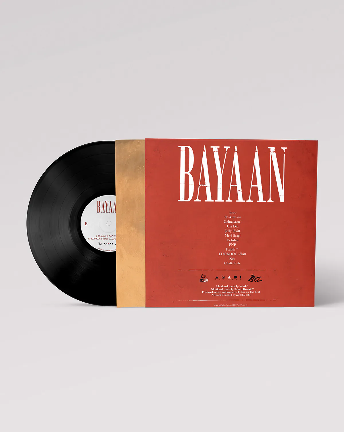 BAYAAN 12" VINYL BLACK EDITION (SMVI-001) - Image 3