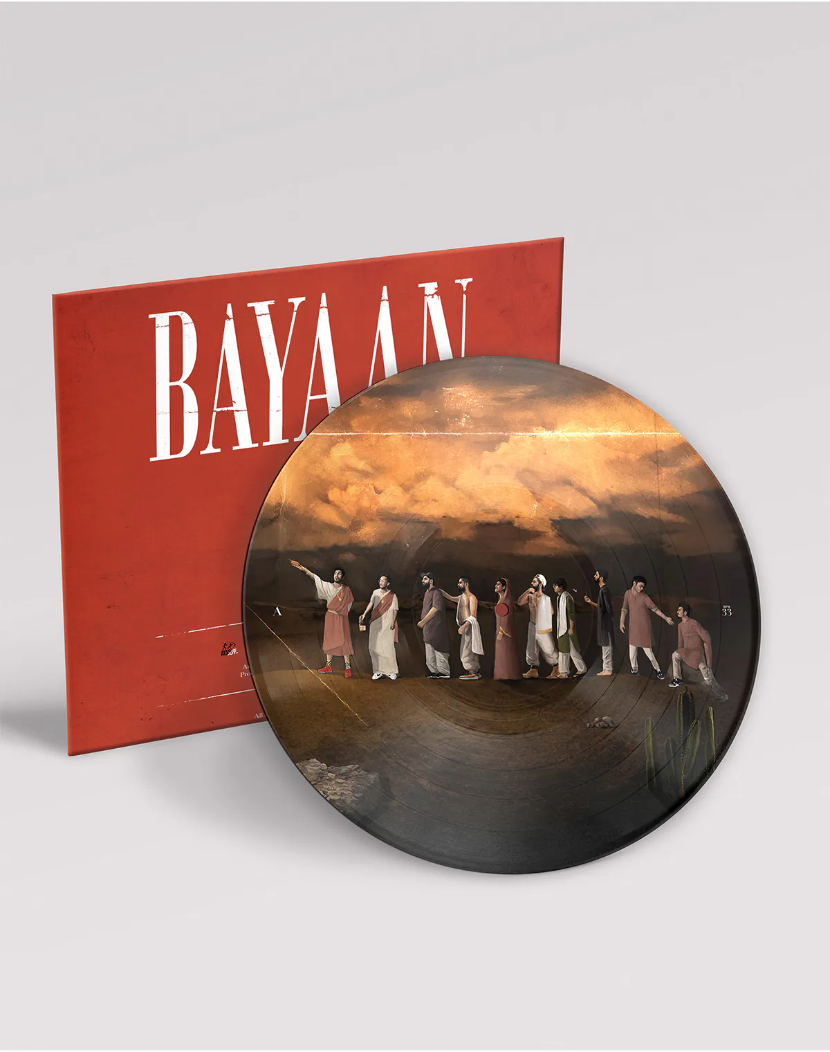BAYAAN 12" PICTURE DISK SIGNED VINYL (SMVI-002) - Image 4