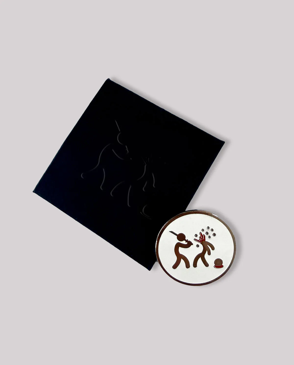 KILLING IT METAL PIN BADGE ROUND (SMPB-002) - Image 3