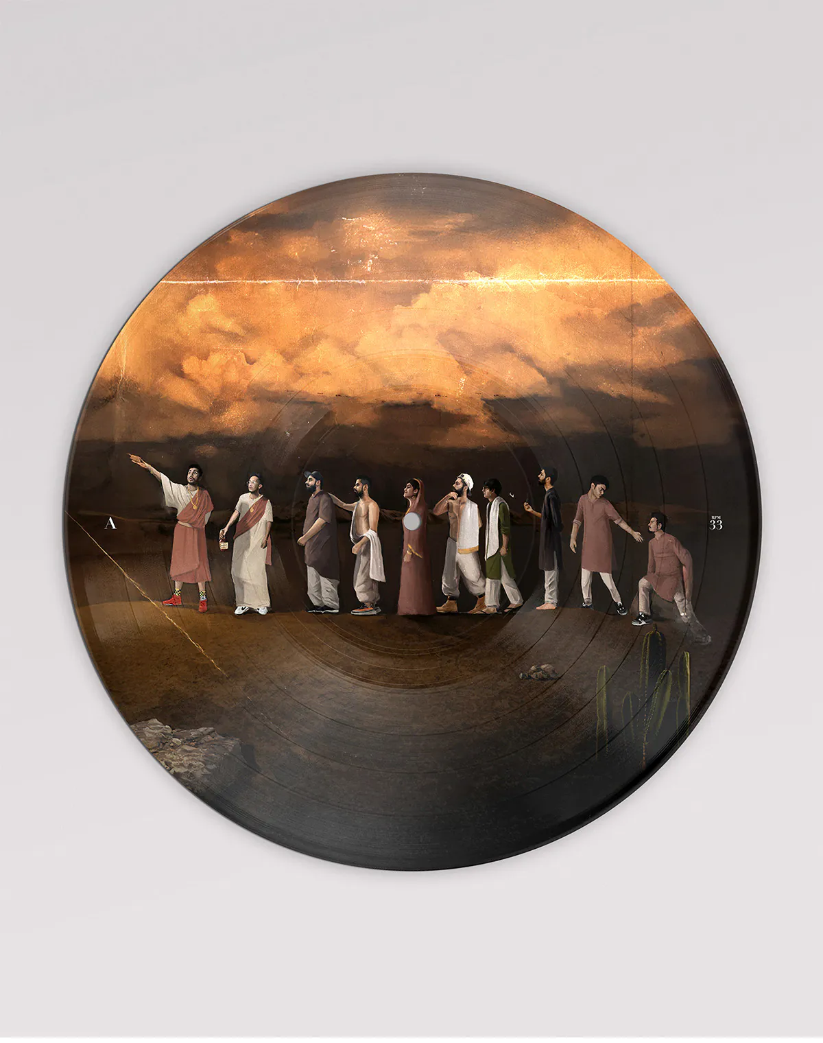 BAYAAN 12" PICTURE DISK SIGNED VINYL (SMVI-002) - Image 5
