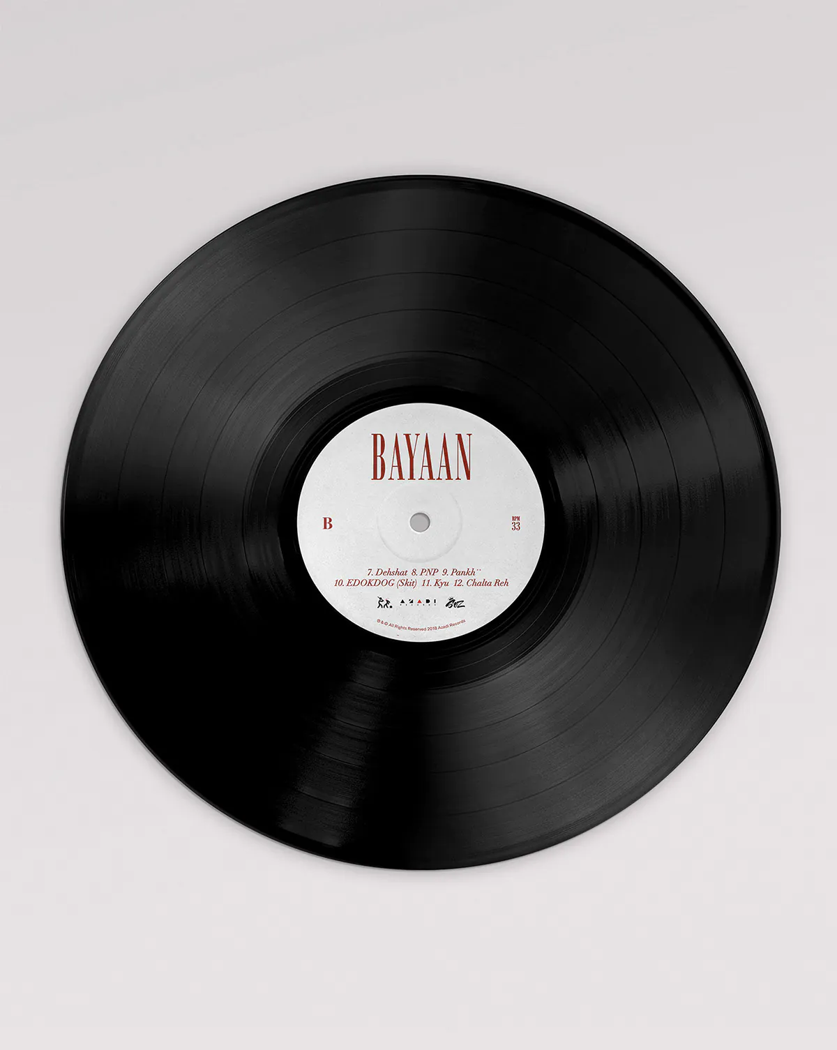 BAYAAN 12" VINYL BLACK EDITION (SMVI-001) - Image 6